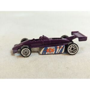 1982 Hot Wheels #6 Sun Racing F1 Racer Purple 1:64 Diecast 3" Indy‎ 500 Race Car